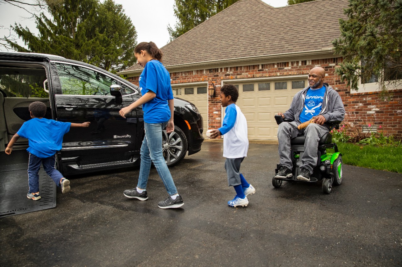 BraunAbility Chrysler Pacific Wheelchair Accessible Van